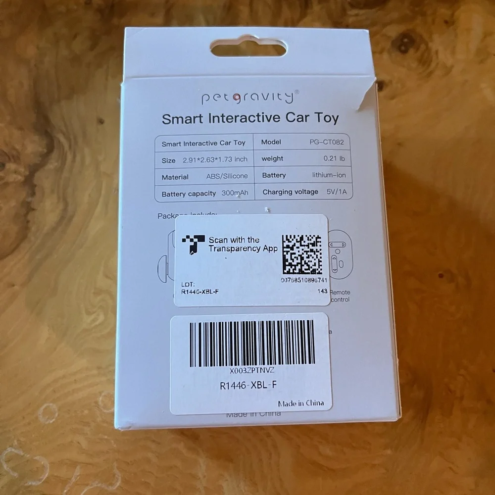 Blue Smart Interactive Car Toy for Pets
